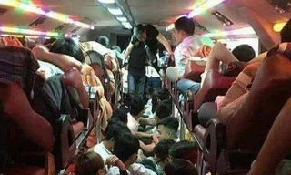 Xe khách 29 chỗ nhồi nhét đến... 93 người