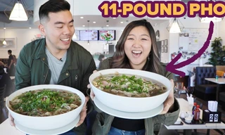 Phản ứng của thực khách khi ăn tô phở 'Thạch Sanh' tại Mỹ