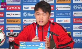 Xuân Trường: 'Đội tuyển sẽ đá hết mình vì danh dự quốc gia'