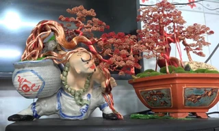 Tuyệt tác biến dây đồng thành cây bonsai