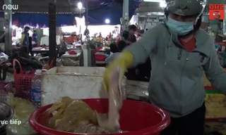 Clip: Kinh hãi thịt, nội tạng thối được gian thương tuồn ra thị trường