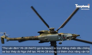 Uy lực trực thăng chiến đấu chống tăng Mil Mi-28 Havoc