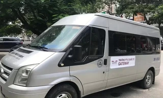 Đường đi của chiếc xe chở học sinh bị mắc kẹt trong 9 tiếng