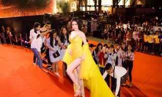 Toàn cảnh Thư Dung 'làm lố' trên thảm đỏ dù không được mời