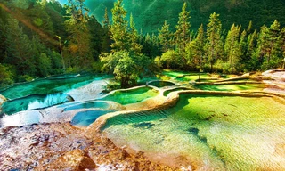 Thung lũng với 3.000 hồ nước bậc thang ở Trung Quốc