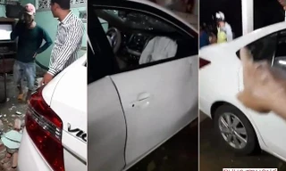 Ô tô Vios đâm thủng tường, lao thẳng vào nhà dân ở Đồng Nai