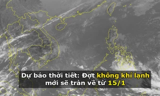 Dự báo thời tiết: Đợt không khí lạnh mới sẽ tràn về từ 15/1