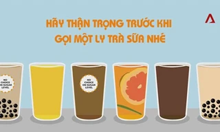 Giật mình trước lượng đường có trong 1 ly trà sữa