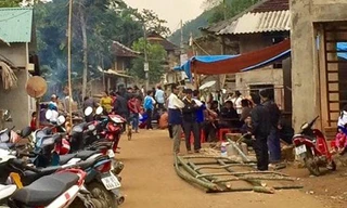 Hiện trường nơi xảy ra sự việc. Ảnh: CTV