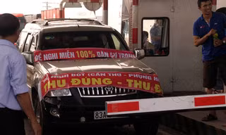 Các tài xế yêu cầu thu đúng – thu đủ, miễn 100% cho dân cư trong khu vực 5km quanh trạm