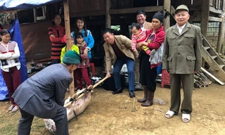 Bà con dân tộc Thái mổ trâu, thịt lợn ăn mừng tuyển U23 đá chung kết