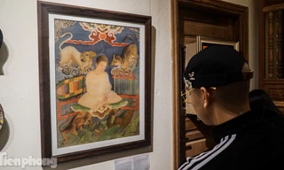 Ngắm tranh truyền thống thời 'ông bà anh' đang dần bị lãng quên