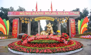 Đường phố Hà Nội trang hoàng đón Tết Canh Tý 2020