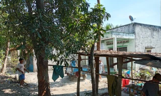 Hiện trường án mạng nghi chồng sát hại vợ vì ghen.