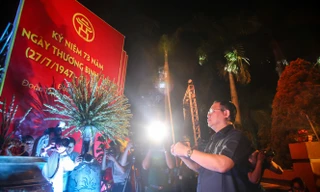 Bí thư Thành ủy Hà Nội thắp hương tri ân các anh hùng liệt sĩ 