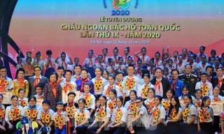 Những “đóa hoa thơm” trong Đại hội Cháu ngoan Bác Hồ toàn quốc lần thứ IX