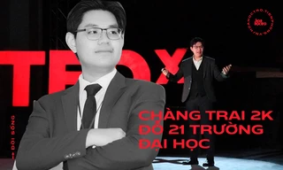 Chàng trai 2K đỗ 21 trường ĐH: “18 tuổi, tớ là lãnh đạo của một tổ chức quốc tế!“