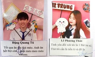 Làm kỷ yếu với loạt quote siêu chất, đây chính là hội học sinh “mặn” nhất vịnh Bắc Bộ!