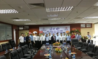 Tập đoàn Sao Mai ký kết hợp đồng mua bán điện với EVN
