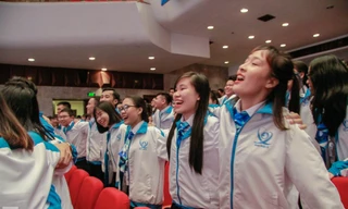 Không khí sôi nổi tại Đại hội toàn quốc Hội sinh viên 