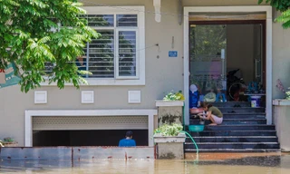 'Làng' biệt thự triệu đô ngập nước, chất lượng nhà sẽ ra sao?