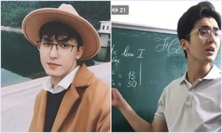 Thầy giáo livestream dạy Toán cực “gắt”, nhưng gây chú ý là nhan sắc “đánh cắp trái tim“