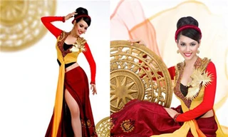 Mỹ nhân Việt dịu dàng với áo tứ thân