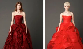 Xu hướng mới: Váy cưới đỏ