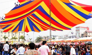 Quán bia khổng lồ ở Quần Ngựa