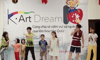 Giấc mơ nghệ thuật Hàn Quốc đến với làng trẻ SOS