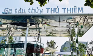 Vận hành ga tàu thuỷ Thủ Thiêm, sẽ có tuyến tàu kết nối hai bờ sông Sài Gòn