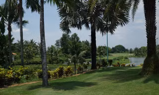 Vẻ đẹp quyến rũ và xanh mướt của 'đấu trường' giải Tiền Phong Golf Championship