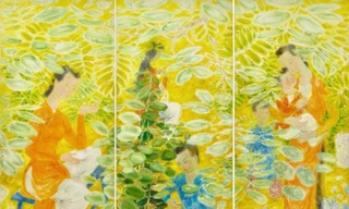  Thêm một bức tranh của danh họa Lê Phổ được bán giá triệu USD