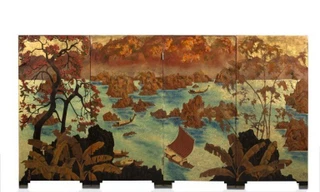 Bức tranh từng thuộc về vua Bảo Đại đấu giá hơn 1 triệu USD 