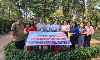 Thảo cầm viên Sài Gòn tiếp nhận nhiều loài lan rừng quí hiếm