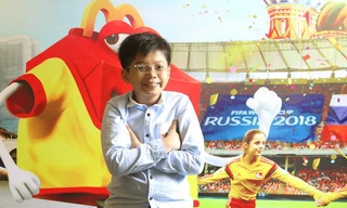 Cậu bé Việt ra sân ở trận chung kết World Cup 2018