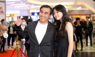 Quyền Linh đưa con gái xinh đẹp như minh tinh đi dự ra mắt phim