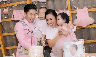 Sau 4 năm chung sống và có 2 con, Quốc Nghiệp bất ngờ cầu hôn bà xã