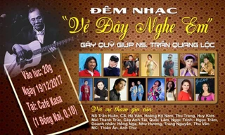 Nhạc sĩ Trần Quang Lộc lên bàn mổ trước đêm nhạc 'Về đây nghe em'