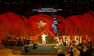 Chương trình nghệ thuật đặc biệt được tổ chức tại nơi 914 liệt sỹ đã hy sinh