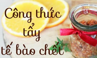 Tẩy tế bào chết dễ dàng với công thức từ vỏ cam