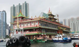 Nhà hàng Jumbo nổi tiếng của Hong Kong đã bị chìm trên Biển Đông. (Ảnh: SCMP)