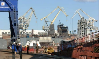 Xưởng đóng tàu Admiralty. (Ảnh: Tass)