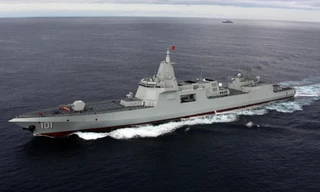 Tàu khu trục Type 055 Nam Xương của Hải quân Trung Quốc. (Ảnh: PLA)