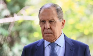 Ngoại trưởng Nga Sergei Lavrov. (Ảnh: Interfax)