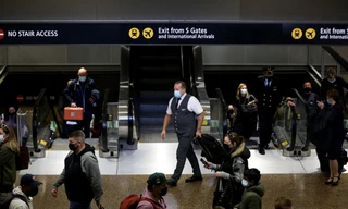 Tại sân bay Sea-Tac ở Seattle ngày 8/11. (Ảnh: Reuters)