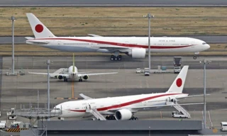 Chính phủ Nhật Bản tổ chức một chuyến bay đặc biệt để đón 20 người tị nạn Ukraine. (Ảnh: Reuters)