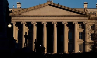 Trụ sở Bộ Tài chính Mỹ. (Ảnh: CNN)