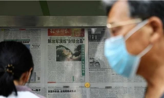 Đợt tập trận chưa từng có mà Trung Quốc triển khai gần Đài Loan vừa qua cho thấy bất kỳ cuộc xung đột nào ở khu vực này đều sẽ leo thang nhanh chóng. (Ảnh: Reuters)