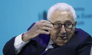 Cựu ngoại trưởng Mỹ Henry Kissinger. (Ảnh: Bloomberg)